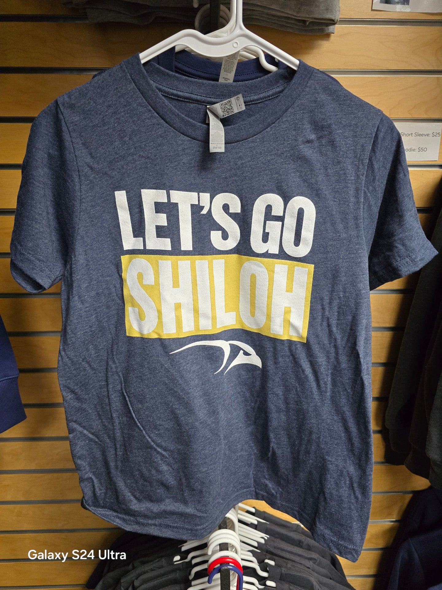 Youth Let's Go Shiloh blend tee - Navy