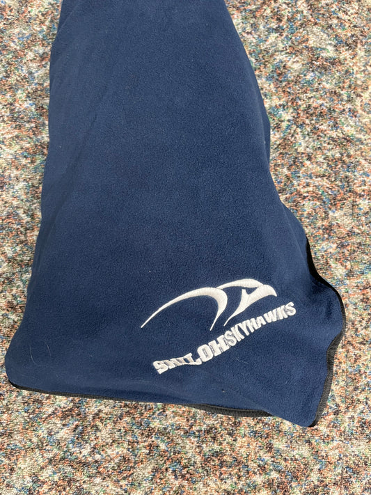 Fleece & Poly Travel Blanket