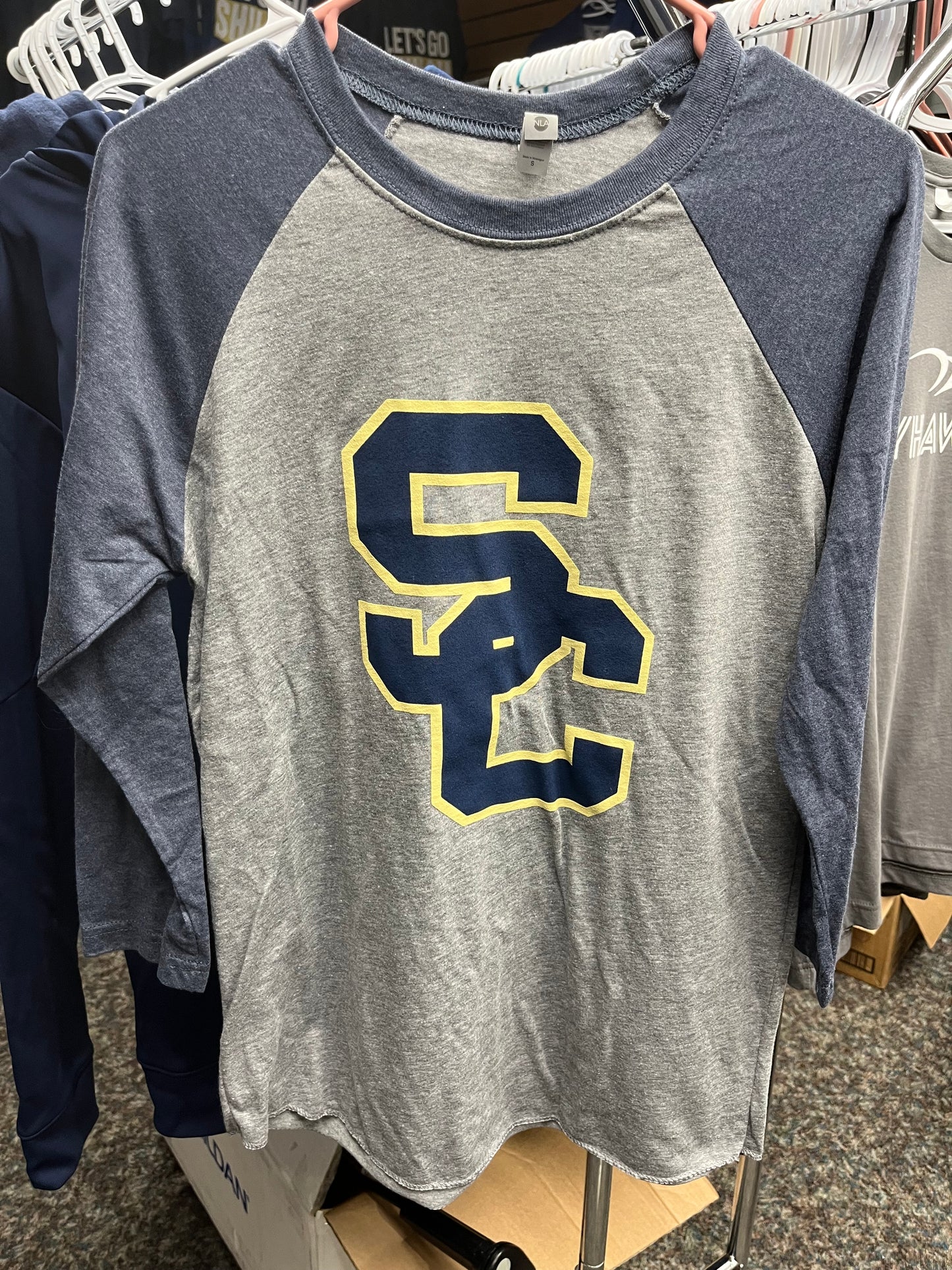 “SC” Raglan 3/4 Tee